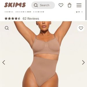 Skims seamless brief size xxs-xs